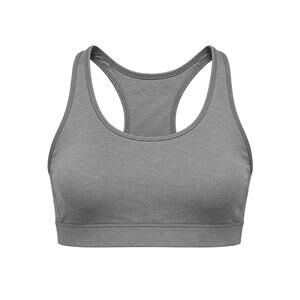 Reebok Women’s Light Gray Heather Sports Bra Size XL
